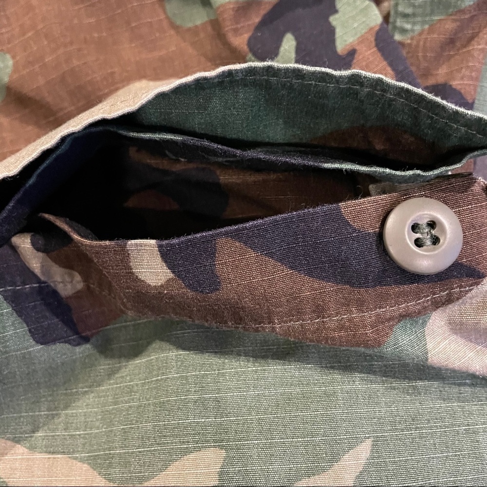Camo Print Oversized Hot Weather Unisex Camo Field Shirt /Jacket - Picture 9 of 13